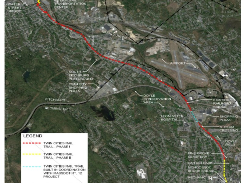 MassDOT updates Twin Cities Rail Trail Phase 2 bridge&nbsp;design