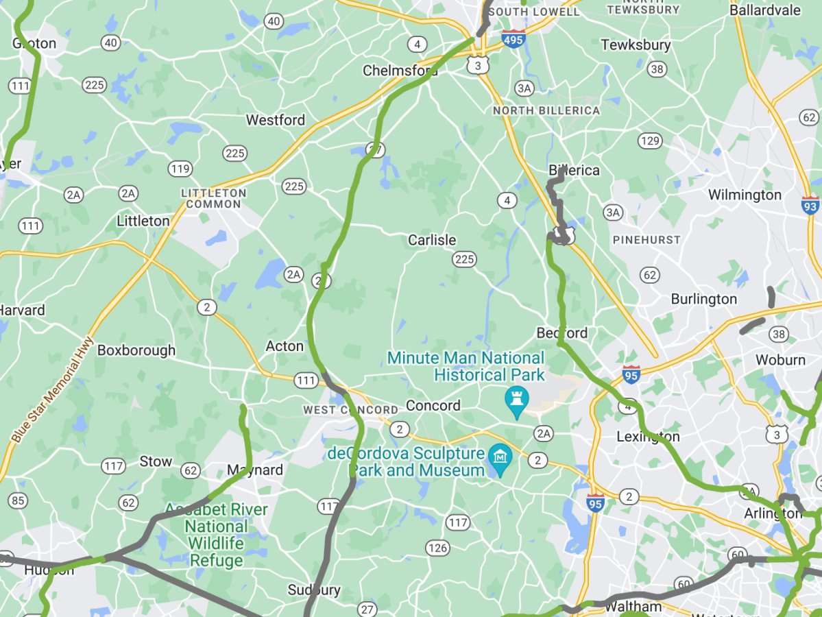 Construction underway on the Bruce Freeman Rail Trail in&nbsp;Sudbury