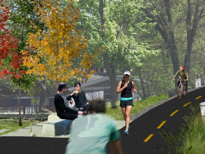Belmont Community Path is getting back on track (and under the&nbsp;tracks)